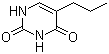 structure of CAS# 19030-75-2, 5-丙基尿嘧啶