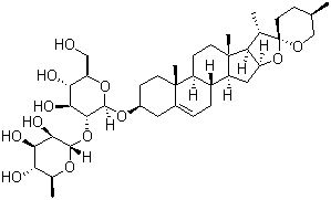 次皂甙元 A分子结构 (CAS 19057-67-1)