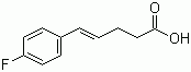 对氟苯戊烯酸分子结构 (CAS 190595-67-6)
