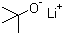 叔丁醇锂分子结构 (CAS 1907-33-1)