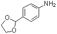 structure of CAS# 19073-14-4, 4-Aminobenzaldehyde ethylene acetal