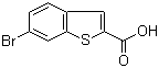 structure of CAS# 19075-58-2, 6-溴苯并[b]噻吩-2-甲酸