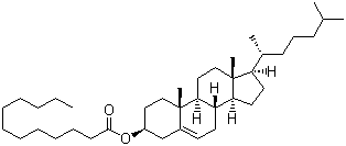 structure of CAS# 1908-11-8, 胆固醇月桂酸酯