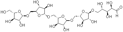 CAS # 190852-25-6, Arabinopentaose, O-alpha-L-Arabinofuranosyl-(1→5)-O-alpha-L-arabinofuranosyl-(1→5)-O-alpha-L-arabinofuranosyl-(1→5)-O-alpha-L-arabinofuranosyl-(1→5)-L-arabinose