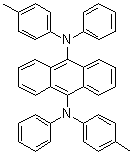 N,N'-二(4-甲基苯基)-N,N'-二苯基-9,10-蒽二胺分子结构 (CAS 190974-21-1)