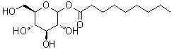 CAS 登录号：191039-78-8, D-吡喃葡萄糖 1-壬酸酯
