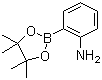 structure of CAS# 191171-55-8, 2-Aminophenylboronic acid pinacol ester