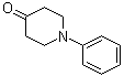 structure of CAS# 19125-34-9, N-苯基-4-哌啶酮