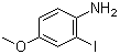 structure of CAS# 191348-14-8, 4-Methoxy-2-iodoaniline