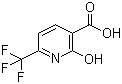 structure of CAS# 191595-63-8, 2-羟基-6-三氟甲基烟酸