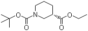structure of CAS# 191599-51-6, (S)-N-Boc-哌啶-3-甲酸乙酯