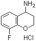 8-氟-3,4-二氢-2H-1-苯并吡喃-4-胺盐酸盐分子结构 (CAS 191608-18-1)