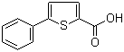 5-苯基噻吩-2-羧酸分子结构 (CAS 19163-24-7)