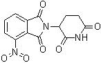 4-硝基沙利度胺分子结构 (CAS 19171-18-7)