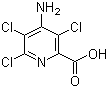 structure of CAS# 1918-02-1, Picloram