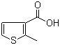 2-甲基-3-噻吩甲酸分子结构 (CAS 1918-78-1)