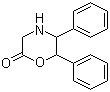 5,6-二苯基-2-吗啉酮分子结构 (CAS 19180-79-1)