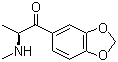 CAS 登录号：191916-41-3, (S)-1-(1,3-苯并二恶茂-5-基)-2-(甲氨基)-1-丙酮