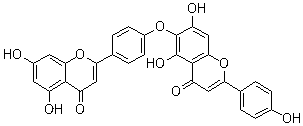 structure of CAS# 19202-36-9, Hinokiflavone