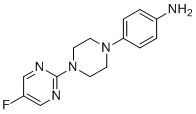 CAS 登录号：1921374-52-8, 4-[4-(5-氟-2-嘧啶基)-1-哌嗪基]苯胺