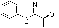 (S)-1-(1H-苯并咪唑-2-基)乙醇分子结构 (CAS 192316-22-6)