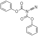 N-氰基亚胺基二甲酸二苯酯分子结构 (CAS 19245-25-1)