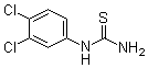 (3,4-二氯苯基)硫脲分子结构 (CAS 19250-09-0)