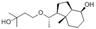 structure of CAS# 192573-37-8, (1S,3aR,4S,7aS)-1-((S)-1-(3-羟基-3-甲基丁氧基)乙基)-7a-甲基八氢-1H-茚-4-醇