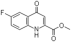 structure of CAS# 19271-19-3, 6-氟-4-氧代-1,4-二氢喹啉-2-甲酸甲酯