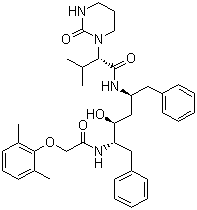洛匹那韦分子结构 (CAS 192725-17-0)