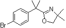 CAS # 192775-97-6, 2-[1-(4-Bromophenyl)-1-methylethyl]-4,5-dihydro-4,4-dimethyloxazole