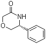 structure of CAS# 192815-71-7, (R)-5-Phenylmorpholin-3-one