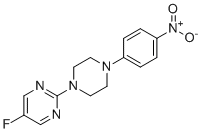 CAS # 1928707-64-5, 5-Fluoro-2-(4-(4-nitrophenyl)piperazin-1-yl)pyrimidine
