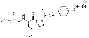 希美加群分子结构 (CAS 192939-46-1)
