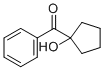 (1-羟基环戊基)苯基-甲酮分子结构 (CAS 19300-92-6)