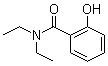 structure of CAS# 19311-91-2, N,N-二乙基水杨酰胺