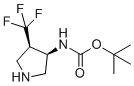 CAS # 1932318-16-5, 2-Methyl-2-propanyl [(3R,4R)-4-(trifluoromethyl)-3-pyrrolidinyl]carbamate