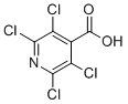 structure of CAS# 19340-26-2, 2,3,5,6-四氯吡啶-4-羧酸