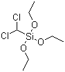 二氯甲基三乙氧基硅烷分子结构 (CAS 19369-03-0)