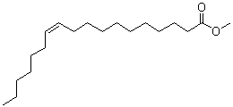 structure of CAS# 1937-63-9, cis-11-Octadecenoic acid methyl ester