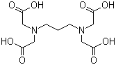 structure of CAS# 1939-36-2, 1,3-丙二胺四乙酸