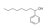 1-苯基-1-辛醇分子结构 (CAS 19396-73-7)