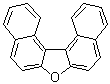 structure of CAS# 194-63-8, 二萘并[2,1-b:1',2'-d]呋喃