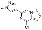 CAS # 1940180-18-6, 4-chloro-6-(1-methyl-1H-pyrazol-4-yl)pyrazolo[1,5-a]pyrazine