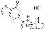 Pumosetrag 盐酸盐分子结构 (CAS 194093-42-0)