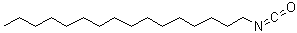 structure of CAS# 1943-84-6, 十六烷基异氰酸酯