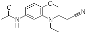 CAS # 19433-94-4, N-[3-[(2-Cyanoethyl)ethylamino]-4-methoxyphenyl]acetamide
