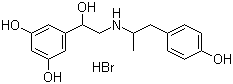 structure of CAS# 1944-12-3, 氢溴酸非诺特罗