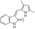 Semaxanib分子结构 (CAS 194413-58-6)