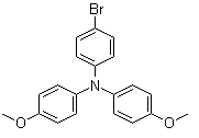 4-溴-N,N-双(4-甲氧基苯基)苯胺分子结构 (CAS 194416-45-0)
